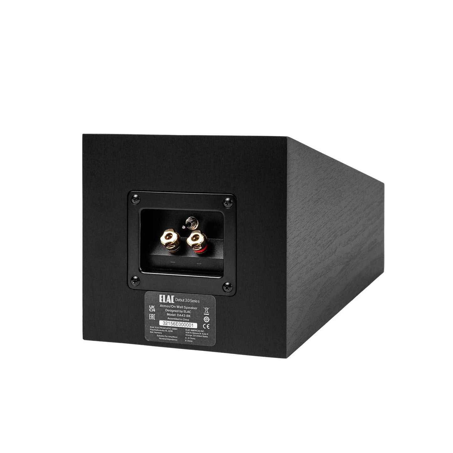 ELAC Debut 3.0 DA43-BK Atmos Speakers (Pair) - Automated Entertainment Inc.