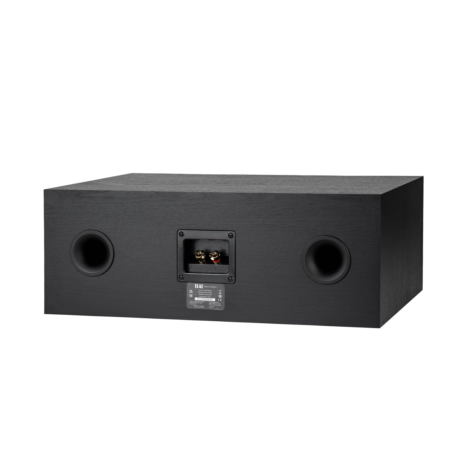 ELAC Debut 3.0 DC63-BK Centre Speaker - Automated Entertainment Inc.