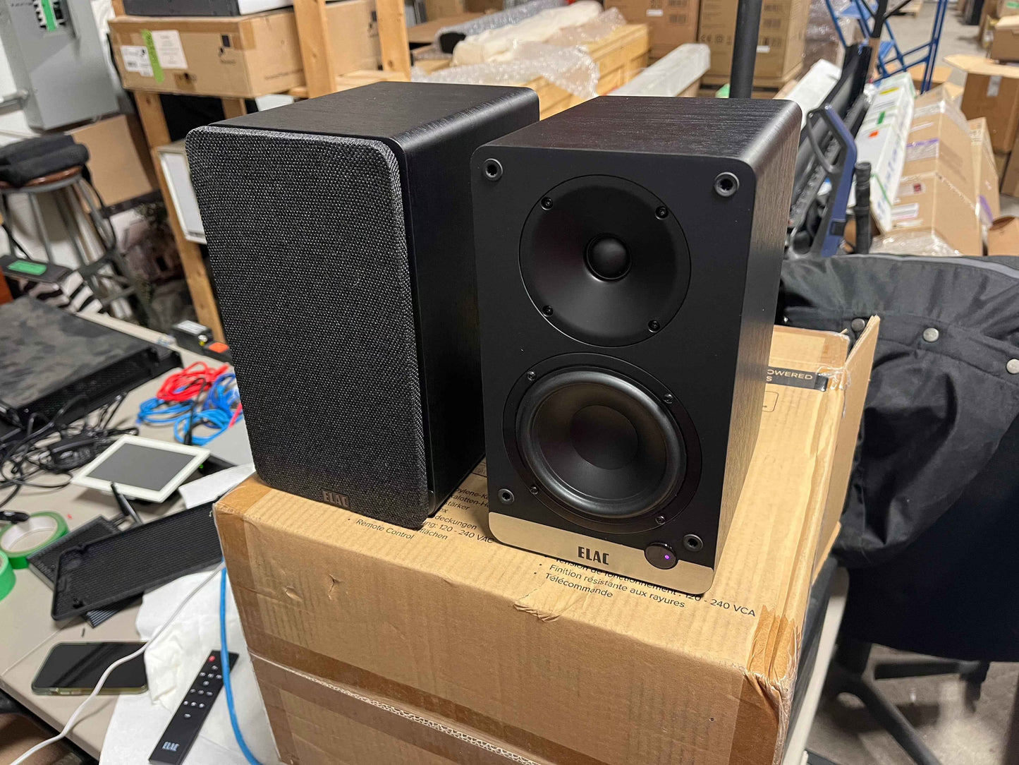 OPEN BOX - ELAC Debut ConneX DCB41-BK Monitor Speakers (Pair)