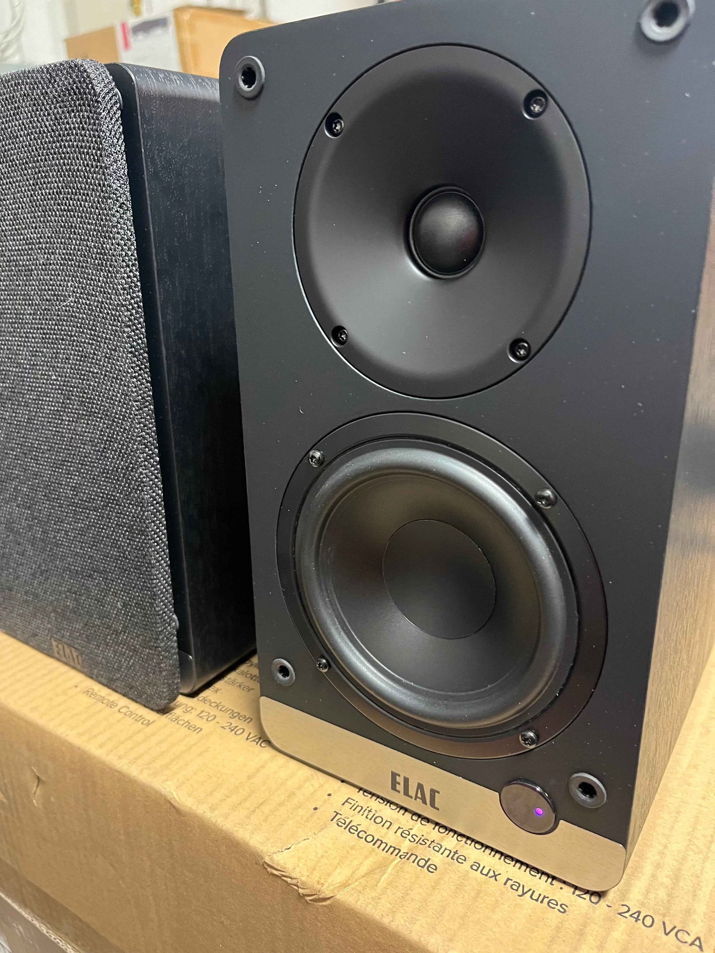 OPEN BOX - ELAC Debut ConneX DCB41-BK Monitor Speakers (Pair)