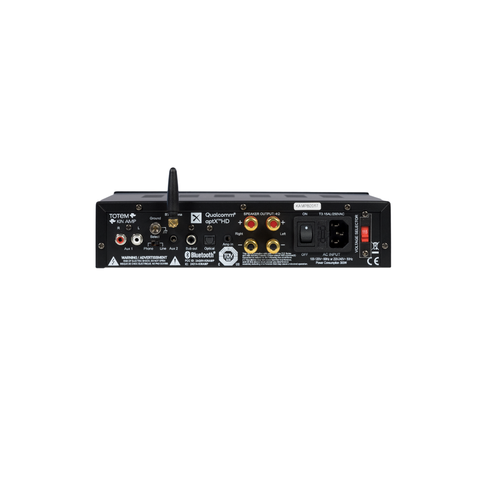 KIN by Totem AMP Bluetooth Stereo Amplifier