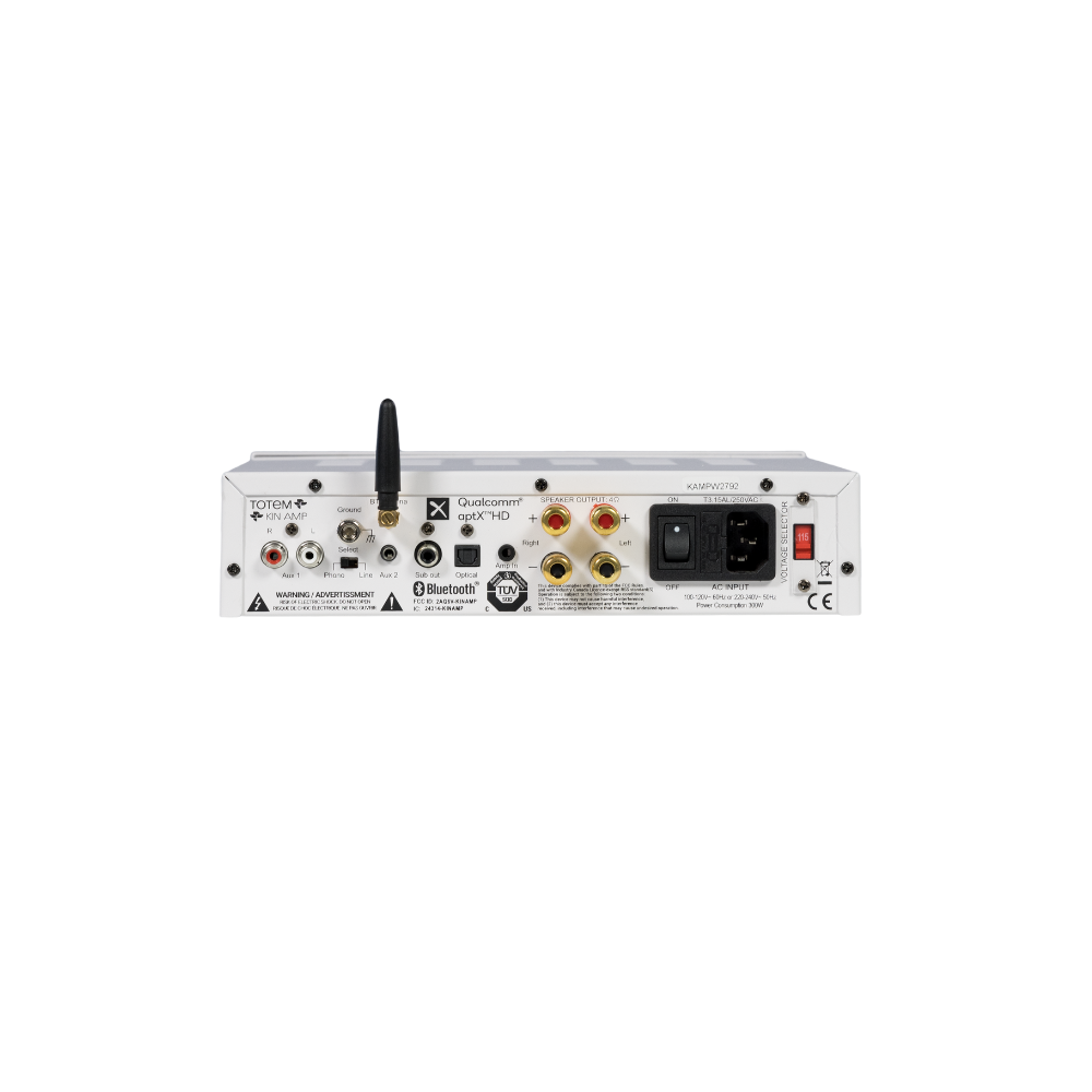 KIN by Totem AMP Bluetooth Stereo Amplifier