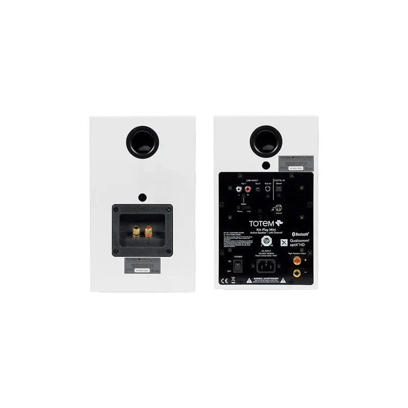 KIN by Totem PLAY MINI Bluetooth Powered Bookshelf Speakers (Pair) - Automated Entertainment Inc.