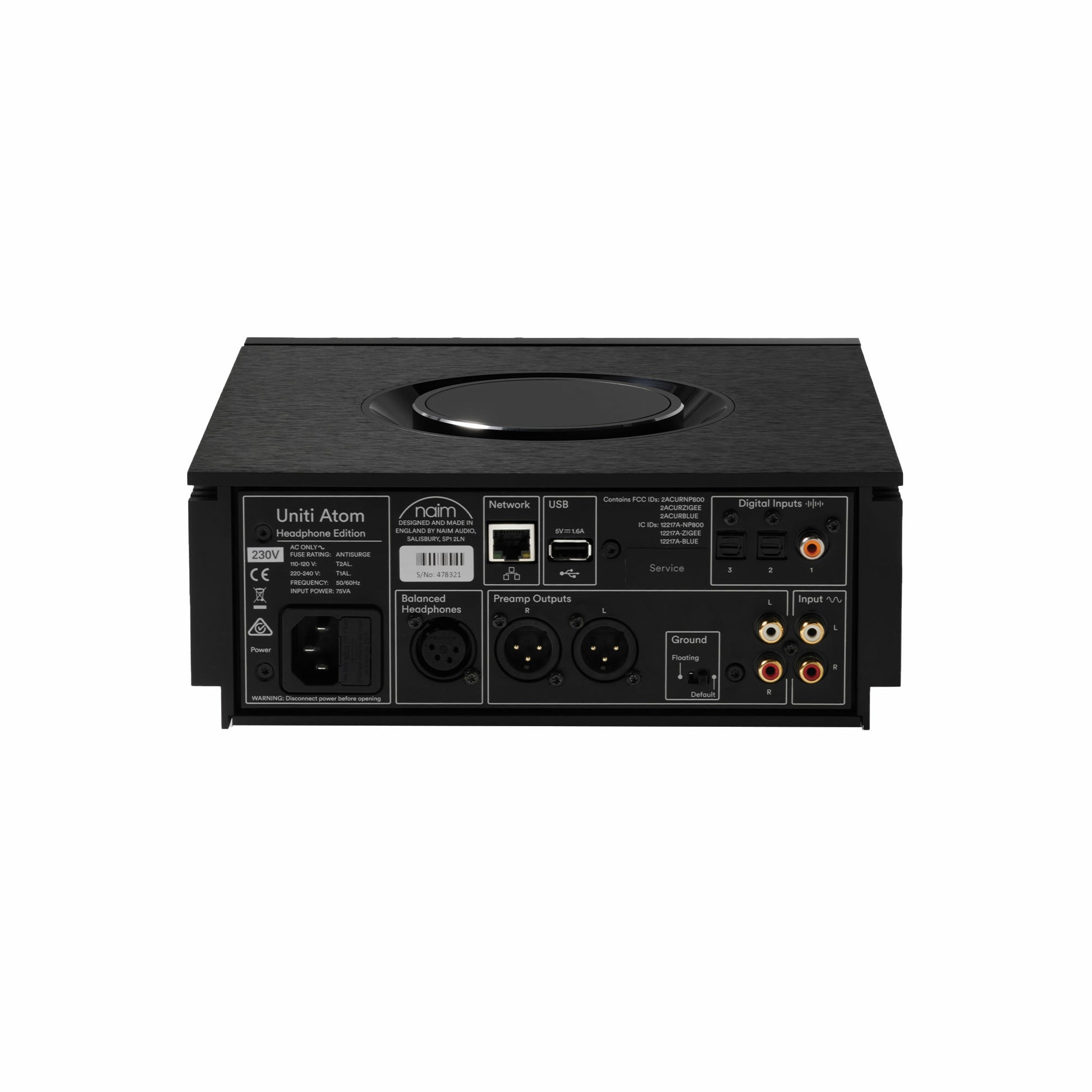 Naim Uniti Atom Headphone Edition Streaming Amplifier - Automated Entertainment Inc.