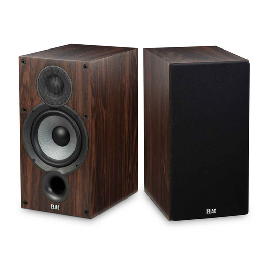 ELAC Debut 2.0 DB62 Bookshelf Speakers Walnut (Exclusive Limited Edition Pair)