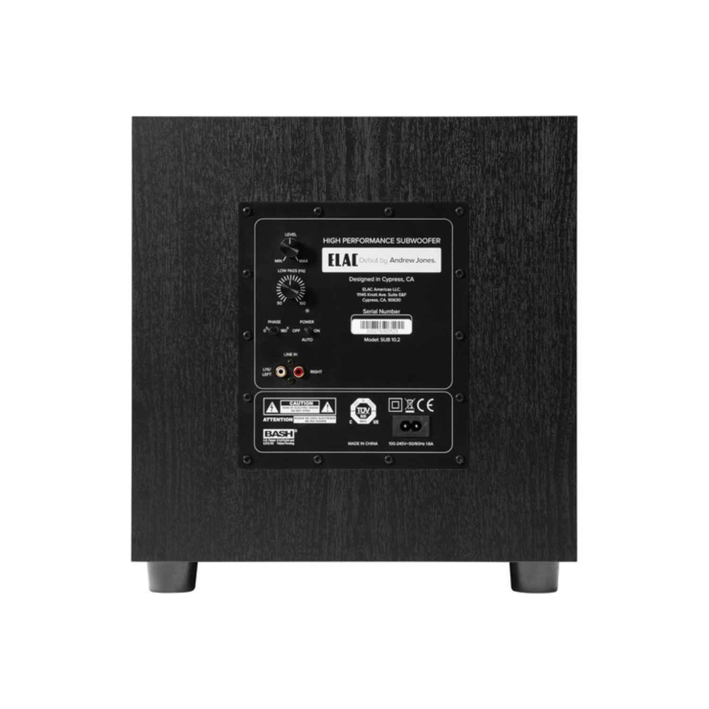 ELAC Debut 2.0 DS102 10" 200W Powered Subwoofer