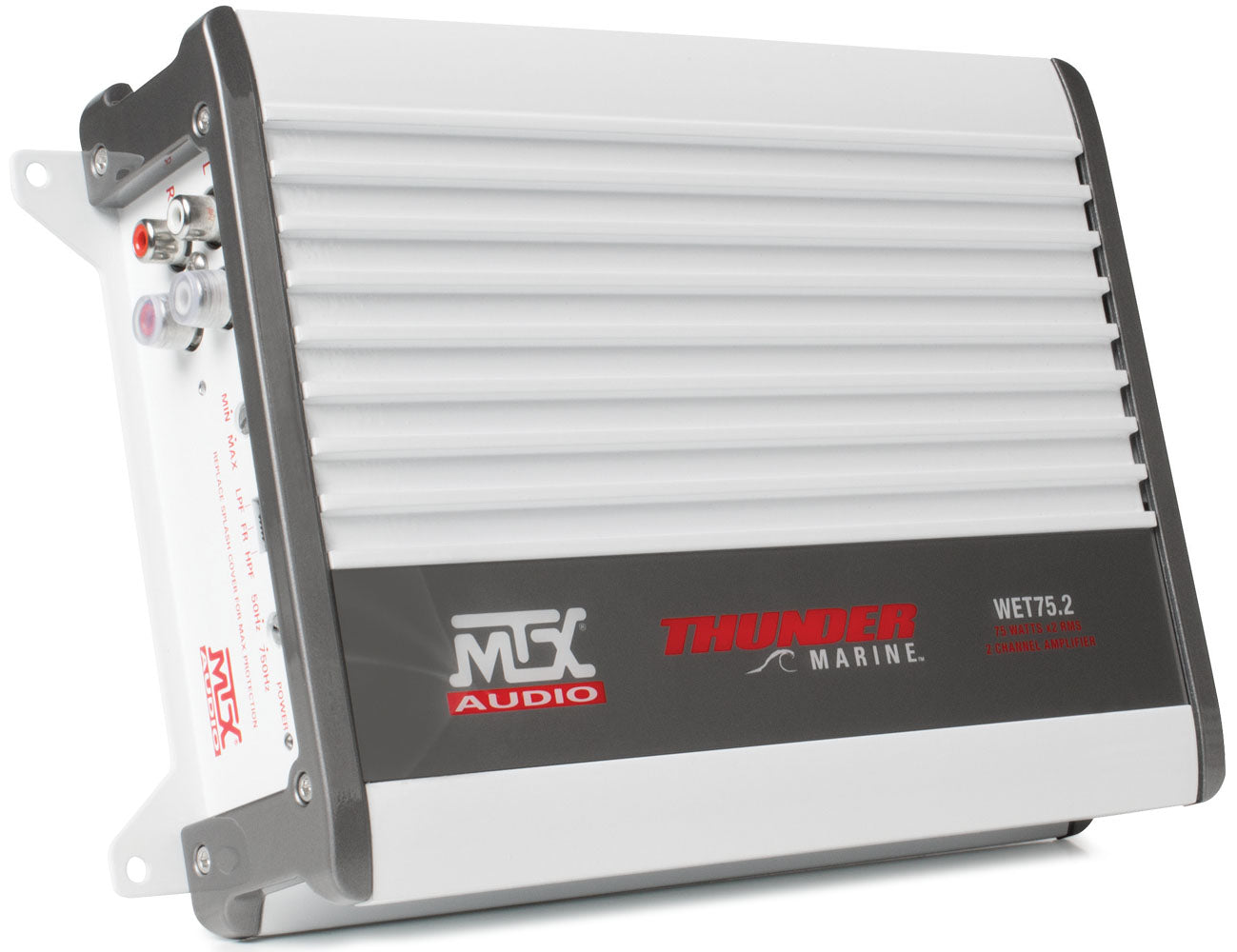 MTX Wet Series 200-Watt RMS 2-Channel Class A/B Marine Amplifier