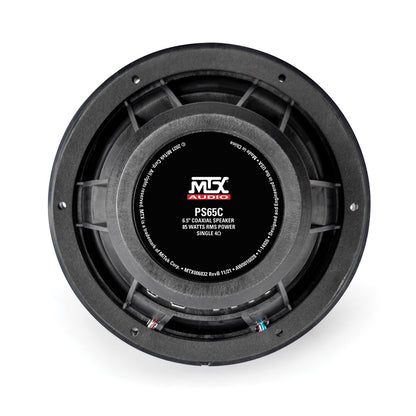 MTX Mud Series 6.5" 50W RMS 4Ω Cage Mount Coaxial Speakers with RGB LED (Pair)