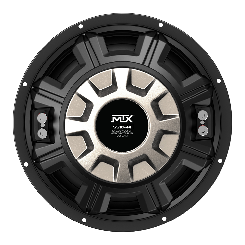 MTX 55 Series 10" 400-Watt RMS Dual 4Ω Car Audio Subwoofer