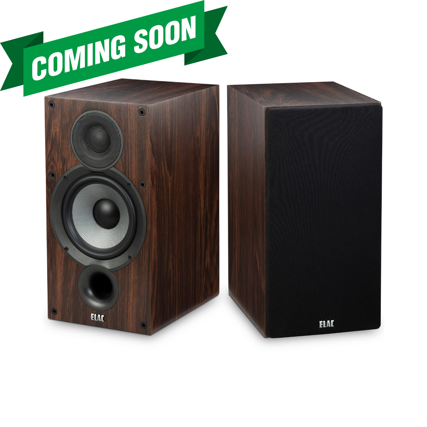 ELAC Debut 2.0 DB62 Bookshelf Speakers Walnut (Limited Edition Pair)