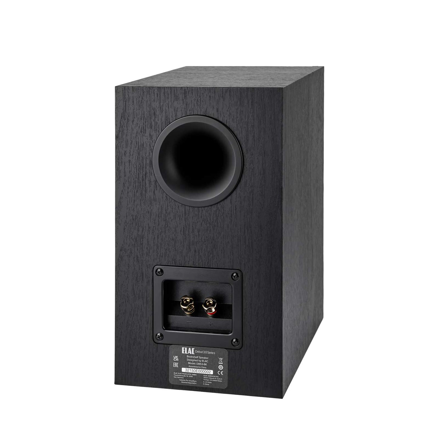 ELAC Debut 3.0 DB53-BK Bookshelf Speakers (Pair)