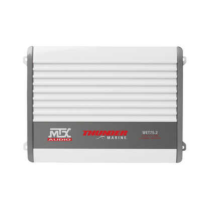 MTX Wet Series 200-Watt RMS 2-Channel Class A/B Marine Amplifier