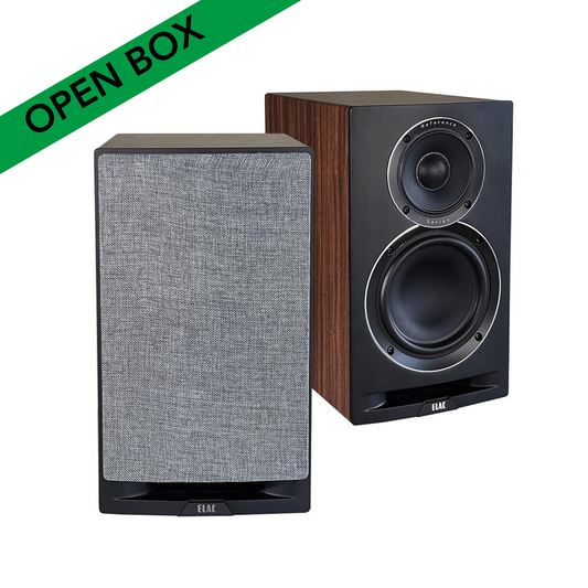 OPEN BOX - ELAC Uni-Fi Reference UBR62-BK Bookshelf Speakers (Pair)