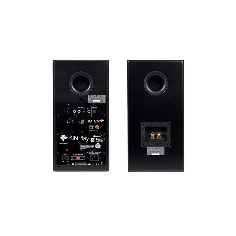 KIN by Totem PLAY Bluetooth Powered Bookshelf Speakers (Pair)