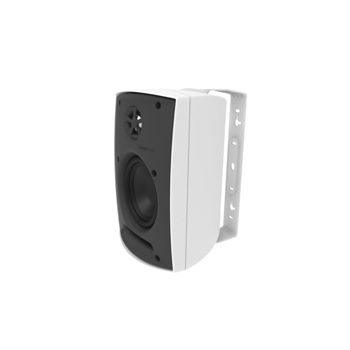 5.25in Adept Indoor/Outdoor Speakers, Pivot Twtr, 75w