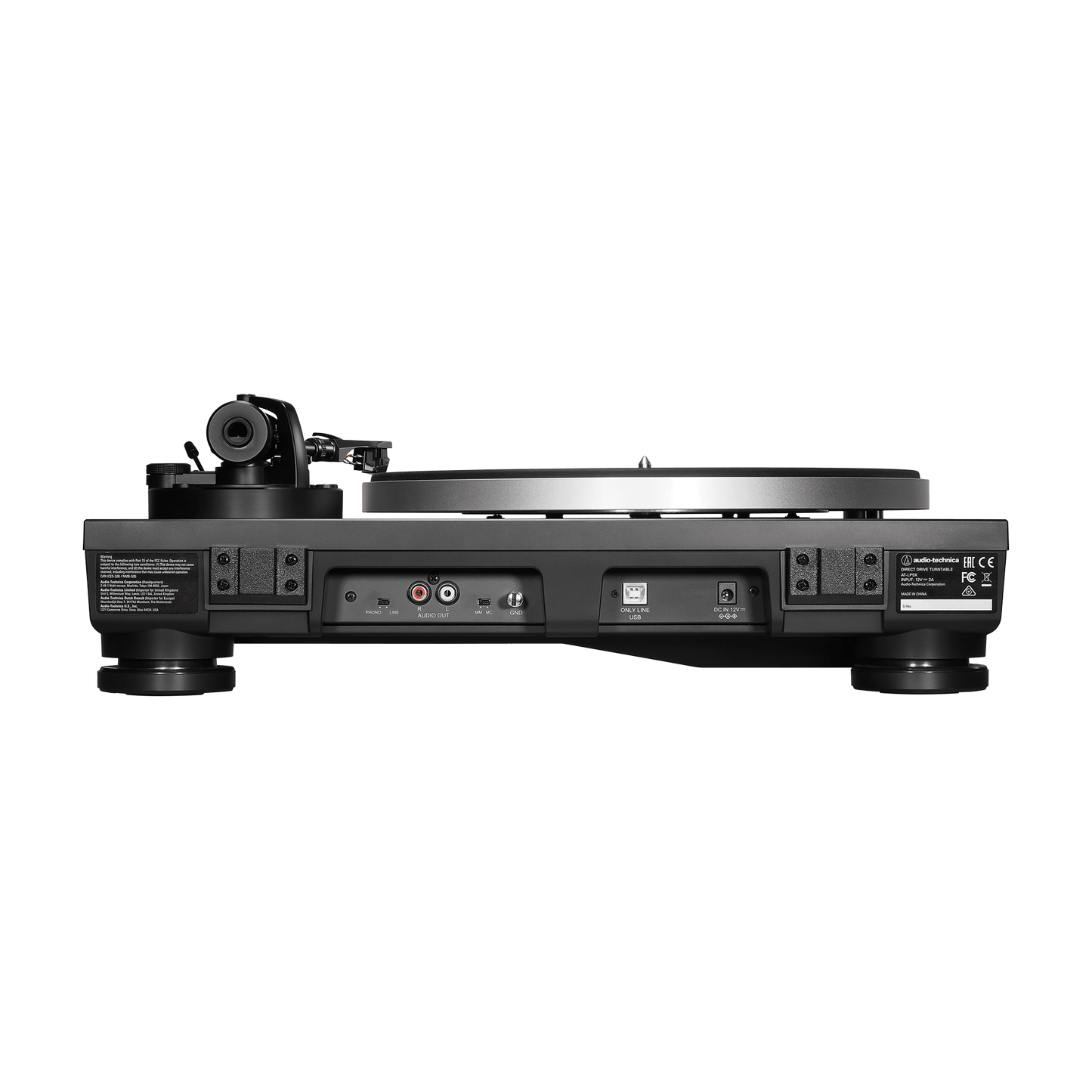 Audio Technica AT-LP5X Fully Manual Direct-Drive Turntable