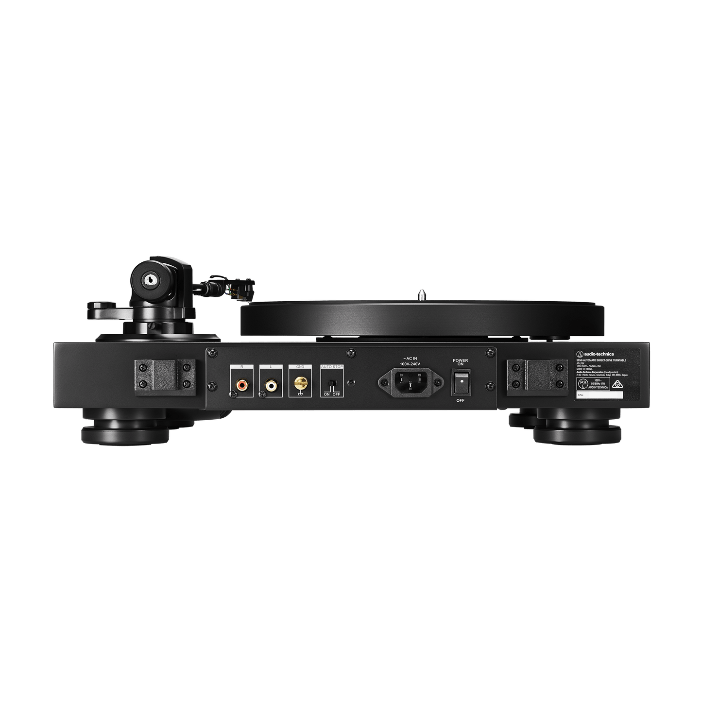 Audio Technica AT-LP8X Semi-Automatic Direct-Drive Turntable