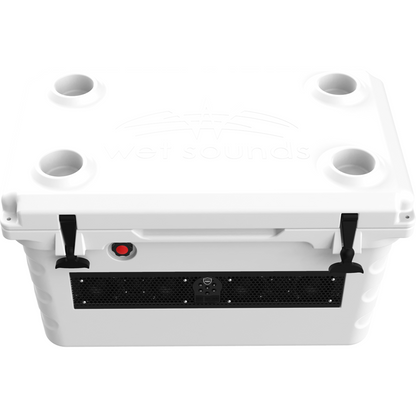 Wet Sounds SHIVR-55 White Bluetooth Soundbar Cooler